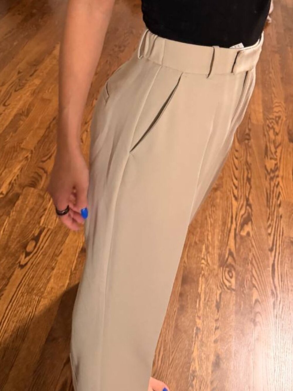 Abercrombie & Fitch Curve Love A&F Sloane Tailored Pant - Picture 3 of 4